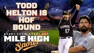 Colorado Rockies legend Todd Helton is going to the Hall of Fame [upl. by Tica412]