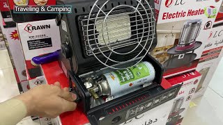 Portable Gas Heater  Stove for Camping Review [upl. by Ivar997]