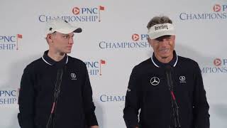 Jason and Bernhard Langer Winners Sunday Presser 2023 PNC Championship [upl. by Gaudette]