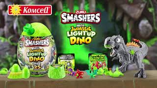 Smashers Dino Island Series 1  Мега динозавърско яйце  КОМСЕД [upl. by Licastro]