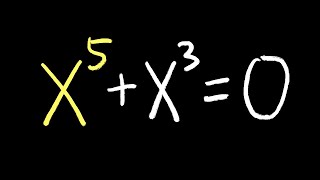 the easiest quintic equation with 2 complex solutions [upl. by Tirrell129]