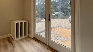 Patio door doors carpentry finishcarpentry woodworking [upl. by Lisk]