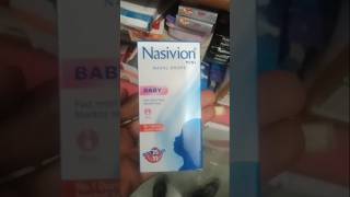 Nasivion Mini Nasal Drops Baby shortvideo [upl. by Nyberg]