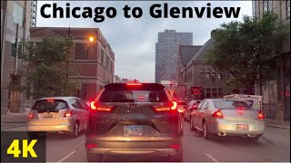 Chicago  Streeterville to Glenview IL  June 6 2022 [upl. by Kurtis]