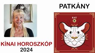 Kínai Horoszkóp Patkány 2024  éves előrejelzés [upl. by Letizia]