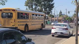 Anaheim elementary school district 2000 Amtran RE 46 [upl. by Hemphill]