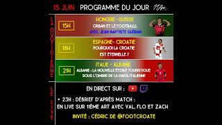 Euro 2024  La Quotidienne  15 juin [upl. by Nylirehs]