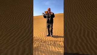 Why are holes being drilled in desert shortsvideo facts didiyouknow desert [upl. by Eremaj462]