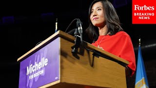 Michelle Wu Wins Boston Mayor Election First Woman Of Color To Get Elected To The Office [upl. by Avrom204]