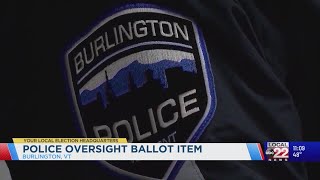 Burlington ballot question would address police reform [upl. by Storm]