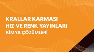 Krallar Karması TYT Denemeleri l Hız ve Renk Yayınları Kimya Çözümleri [upl. by Sadoff123]