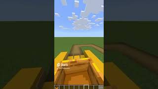 Riding on a Minecraft water slide 🛝 shorts minecraft [upl. by Daniella595]