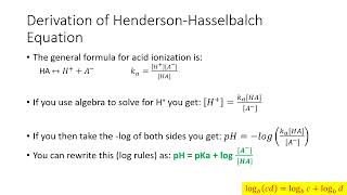 3 18 24 Henderson Hasselbalch [upl. by Anitap]