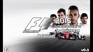 F1 2015 CODEMASTERS rFactor 05 Mod RELEASED DOWNLOAD LINK [upl. by Novla]