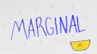 quotMarginalquot Explained in 90 Seconds  Economics [upl. by Ulyram]