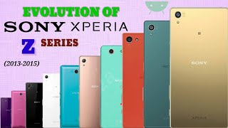 Evolution Of Sony Xperia Z Series 📱 FoneproOfficial [upl. by Laney898]