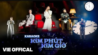 Karaoke Kim Phút Kim Giờ  ATSH HIEUTHUHAI Pháp Kiều Negav HURRYKNG Isaac  Vie Offical [upl. by Wertz278]