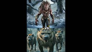 Predator vs Hyena vs Gaint Creatures Godzilla Wendigo King Kong Werewolf Dragon zombie alien [upl. by Roid]