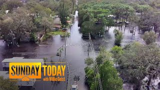 Power outages and flooding persist in Florida after Hurricane Milton [upl. by Michaelina]