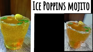 Ice Poppins mojito how to make Poppins mojito Refreshing Summer Drink [upl. by Gervais]