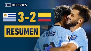 🥳⚽ ¡UNA FIESTA DE GOLES URUGUAY SE LLEVA LA VICTORIA  Uruguay 32 Colombia  SAWCQ  HIGHLIGHTS [upl. by Aihsatsan]