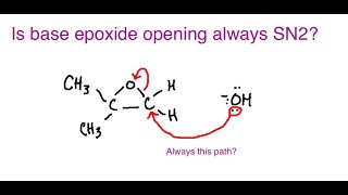 Base Catalyzed Epoxide Opening [upl. by Gardas]