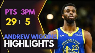 Andrew Wiggins HighlightsLA Clippers vs Golden State Warriors October 27 2024 [upl. by Glaudia]