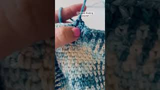 Colorful yarn then planned pooling is perfect for thatcrochett crochetpatterns crochettutorial [upl. by Wakerly]