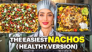 HEALTHY VERSION OF NACHOS HOMEMADE  ناچوز [upl. by Cotterell790]