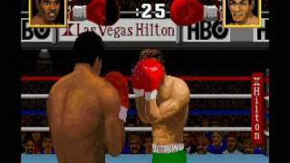 Boxing Legends Of The Ring SNES gameplay [upl. by Kcirret]