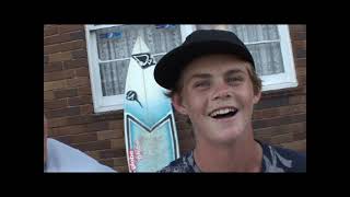 A Young Jesse Pollock Interview amp Jesse Surfing Ours with Koby Abberton [upl. by Simon]