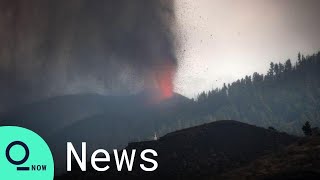 Earthquakes Lava Threaten Volcanic Spanish Island of La Palma [upl. by Daloris395]