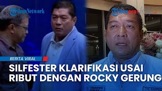 Silfester Matutina KLARIFIKASI usai Viral Ribut dengan Rocky Gerung Bentuk Shock Therapy [upl. by Nibroc]