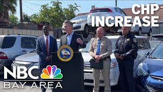 Newsom increases CHP presence in Oakland [upl. by Francis648]