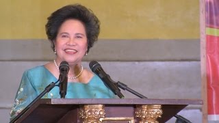 FULL SPEECH Miriam Defensor Santiago at the University of Perpetual Help Laguna [upl. by Cressida201]