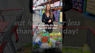 Eat healthy for less than 10day mealprep costcofinds groceryshopping healthyrecipes budget [upl. by Tierney]