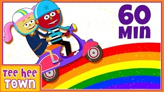 Colorful Songs Collection  Nursery Rhymes For Kids by Teehee Town [upl. by Eulalie767]