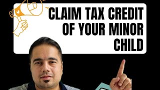 New CBDT update… Claim tax credit of your minor child [upl. by Ahseined]