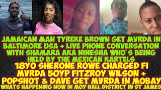 Tyreke Brown Get MvRDA In Baltimore USALive Phone Convo Ninesha Help By Mexican Kartel Fi Money [upl. by Hallam]