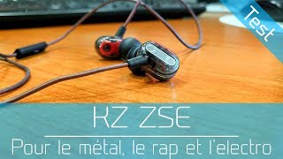 Test  intras KZ ZSE  dual drivers à moins de 5€ et convaincant [upl. by Ahar]