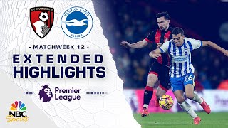 Bournemouth v Brighton  PREMIER LEAGUE HIGHLIGHTS  11232024  NBC Sports [upl. by Omor]