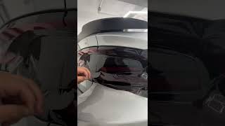 Taillight tint using knifeless tape vinyl by Luxe auto concepts  using wrap glove by offwraps [upl. by Schaeffer98]