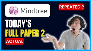 2nd Part 😲  Mindtree Coding Questions 2024  LTI  UBK Anna [upl. by Alonso]