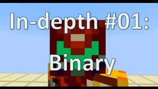 Minecraft Indepth Binary Learn how binary works [upl. by Dryden340]