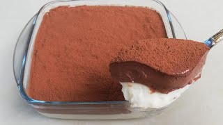 মাত্র ১৫ মিনিটে অসম্ভব মজার ডেজার্ট❤️  15 Minutes Dessert Recipe  Easy Chocolate amp Milk Pudding [upl. by Chrysler116]