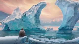 Arctic Sounds amp Ambience Relaxing Winter Music Arctic Music Relaxing Instrumental Music ★33 [upl. by Duquette]