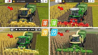 Fs16 Vs Fs18 Vs Fs20 Vs Fs23  Chaff Making  Timelapse [upl. by Atrim]