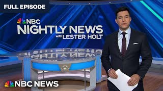 Nightly News Full Broadcast  Jan 29 [upl. by Revorg]