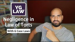 Tort of Negligence Introduction and Essential elements with Case Laws – Law of Torts [upl. by Rehposirhc50]