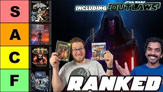 Star Wars Video Games Tier List with Outlaws  Our 2024 Rankings [upl. by Aramanta936]